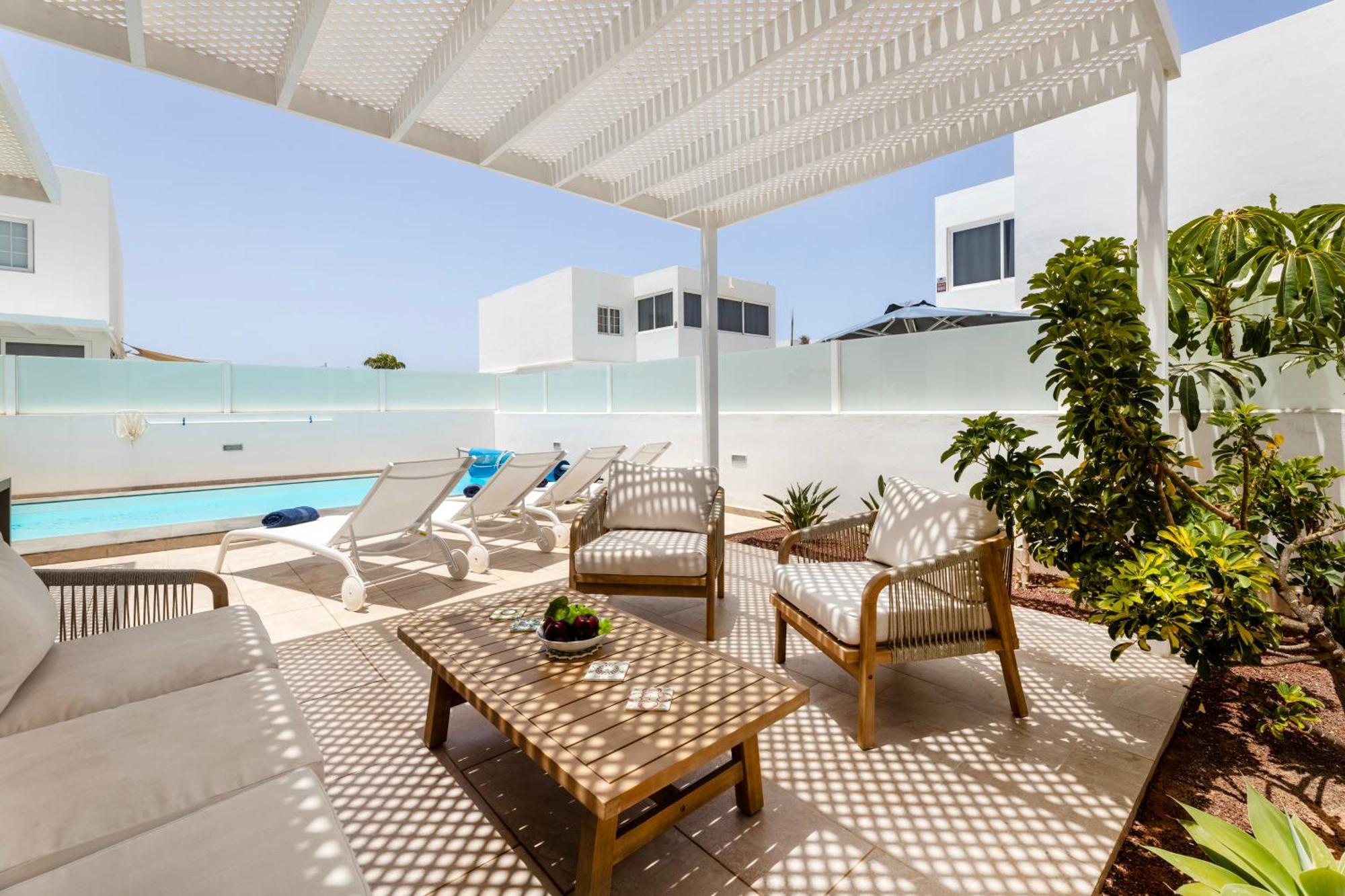 Villa Atlantica - Heated Pool In Playa Blanca Kültér fotó